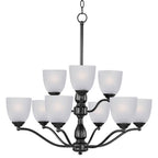 Maxim Lighting 10066FTBK Black Stefan 9-light Chandelier Image 1