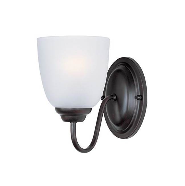 Maxim Lighting 10071FTBK Black Stefan 1-light Wall Sconce Image 1