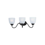 Maxim Lighting 10073FTBK Black Stefan 3-light Bath Vanity Image 1