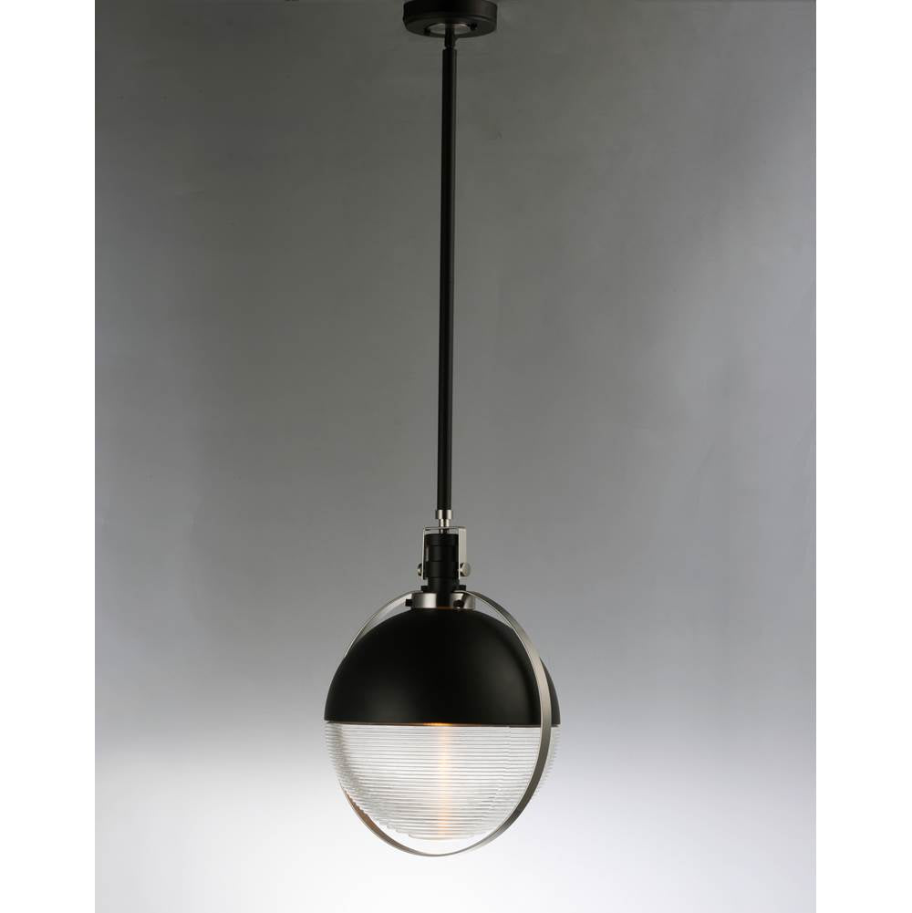 Maxim Lighting 10080CLBKSN  Axiom 1-light Led Pendant Image 4