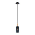 Maxim Lighting 10081BKSBR  Perf 1-light Mini Pendant Image 1