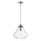 Maxim Lighting 10093CLSN Satin Nickel Stella 1-light Pendant Image 1