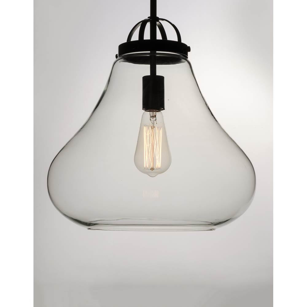 Maxim Lighting 10093CLSN Satin Nickel Stella 1-light Pendant Image 3