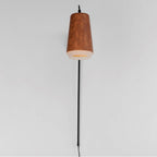 Maxim Lighting 10096WWDTN Weather Wood,Tan Leather Scout 1-light Swing Arm Sconce Image 3
