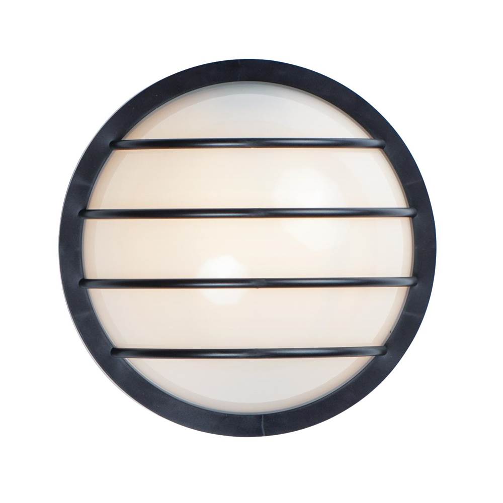Maxim Lighting 10112FTBK Black Bulwark 1-light Outdoor Wall Sconce Image 1