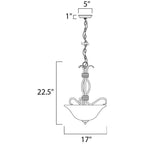 Maxim Lighting Basix 3-light Invert Bowl Pendant