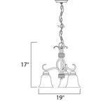 Maxim Lighting Basix 3-light Chandelier