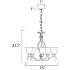 Maxim Lighting Basix 5-light Chandelier