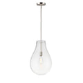 Maxim Lighting 10162CLSN Satin Nickel Gourd 1-light Pendant Image 1