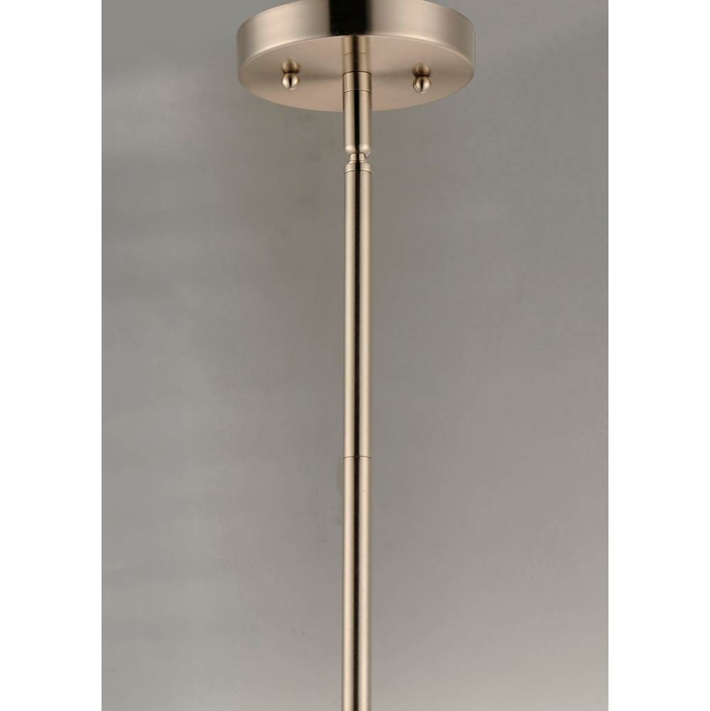 Maxim Lighting 10162CLSN Satin Nickel Gourd 1-light Pendant Image 2
