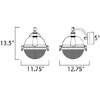 Maxim Lighting 10186OIAB  Portside 1-light Outdoor Wall Sconce Image 2