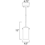 Maxim Lighting 10192CLFTPC Polished Chrome Scope Small Led Pendant Image 2