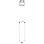 Maxim Lighting 10196CLFTPC Polished Chrome Scope Large Led Pendant Image 2