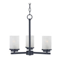 Maxim Lighting 10203FTBK Black Corona 3-light Chandelier Image 1