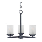 Maxim Lighting 10203FTBK Black Corona 3-light Chandelier Image 1