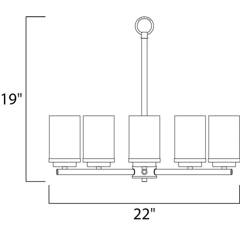 Maxim Lighting Corona 5-light Chandelier