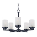Maxim Lighting 10205FTBK Black Corona 5-light Chandelier Image 1