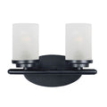 Maxim Lighting 10212FTBK Black Corona 2-light Bath Vanity Image 1