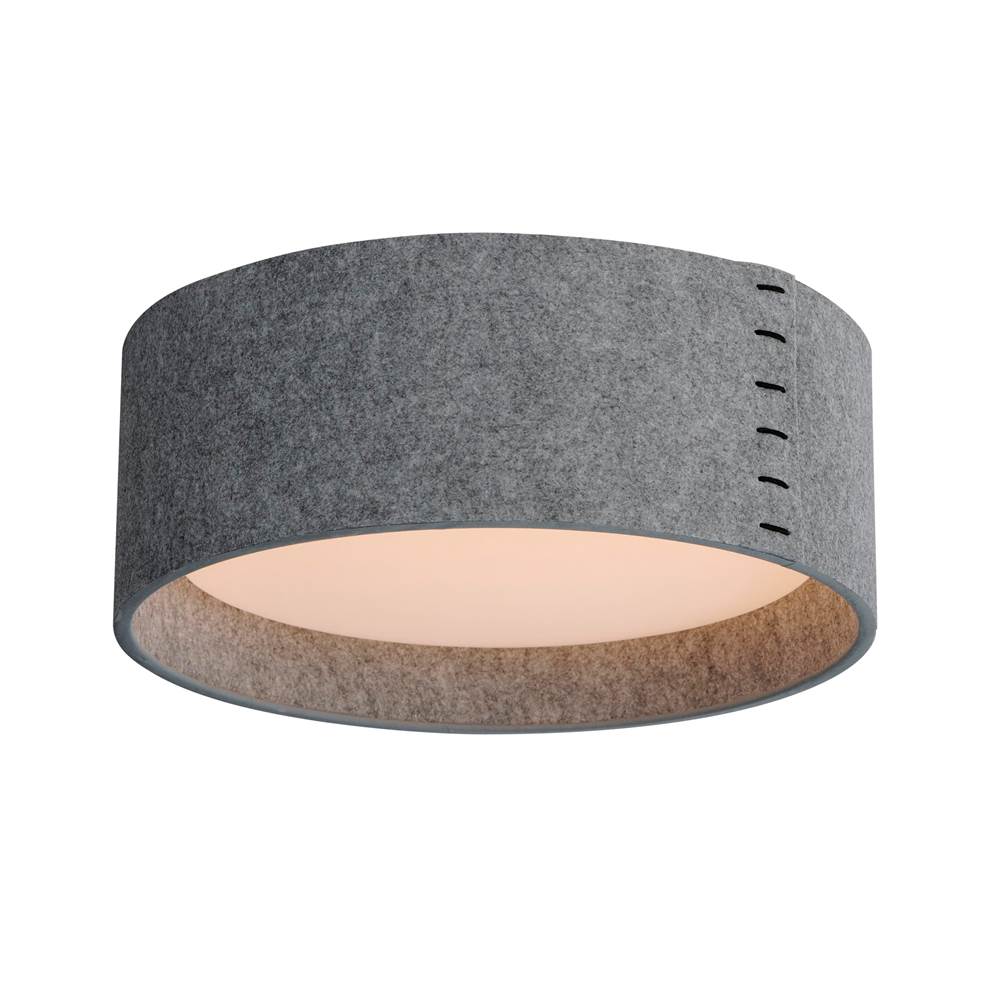 Maxim Lighting 10220GY  Prime Acoustic 16'' Led Flush Mount Image 1