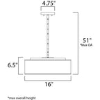 Maxim Lighting Prime 16''w Led Pendant