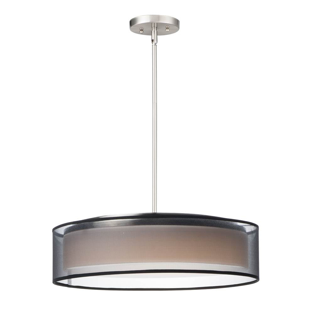 Maxim Lighting 10226BOSN Satin Nickel Prime 20''w Led Pendant Image 1