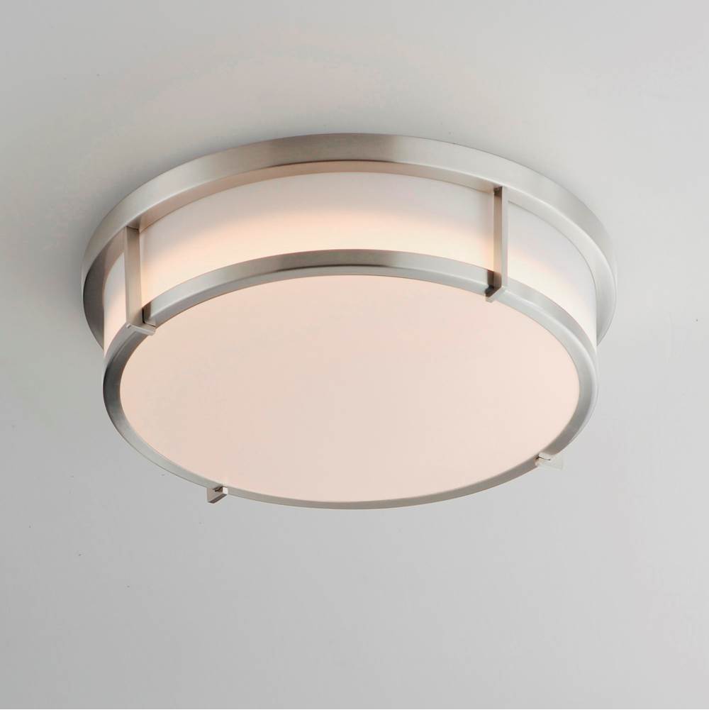 Maxim Lighting 10273WTSN Satin Nickel Rogue 13'' Led Flush Mount Image 3