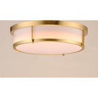 Maxim Lighting 10274WTSBR Satin Brass Rogue Led 1-light Flush Mount Image 3