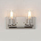 Maxim Lighting 10282CLSN Satin Nickel Lateral 2-light Bath Vanity Image 3