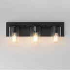 Maxim Lighting 10283CLBK Black Lateral 3-light Bath Vanity Image 3