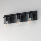 Maxim Lighting 10283CLBK Black Lateral 3-light Bath Vanity Image 2