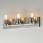Maxim Lighting 10283CLSN Satin Nickel Lateral 3-light Bath Vanity Image 2
