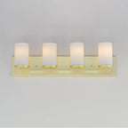 Maxim Lighting 10284SWSBR Satin Brass Lateral 4-light Bath Vanity Image 3