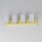Maxim Lighting 10284SWSBR Satin Brass Lateral 4-light Bath Vanity Image 2