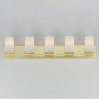 Maxim Lighting 10285SWSBR Satin Brass Lateral 5-light Bath Vanity Image 3