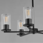 Maxim Lighting 10286CLBK Black Lateral 5-light Chandelier Image 2