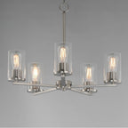 Maxim Lighting 10286CLSN Satin Nickel Lateral 5-light Chandelier Image 2