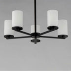 Maxim Lighting 10286SWBK Black Lateral 5-light Chandelier Image 3
