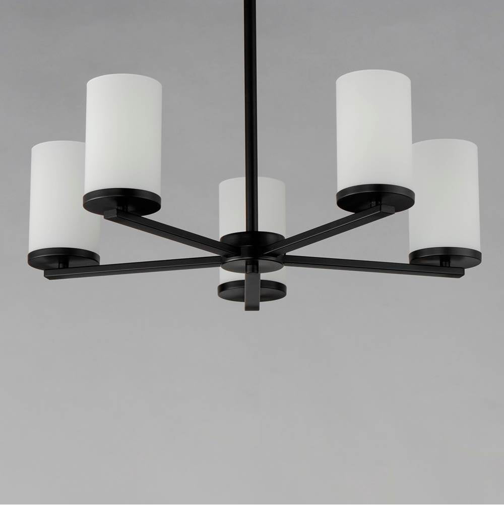 Maxim Lighting 10286SWBK Black Lateral 5-light Chandelier Image 3