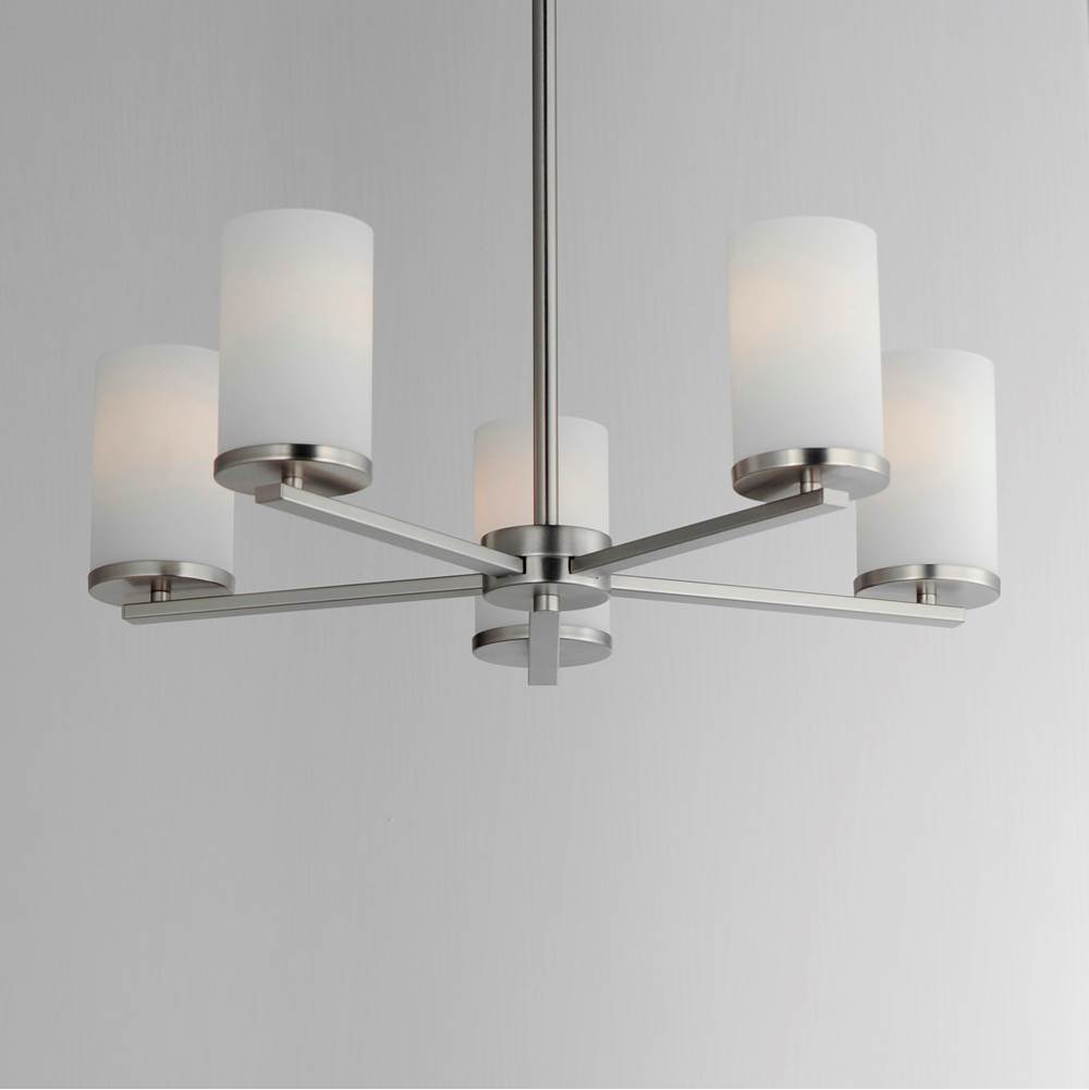 Maxim Lighting 10286SWSN Satin Nickel Lateral 5-light Chandelier Image 4