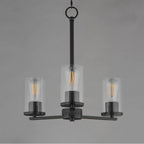 Maxim Lighting 10287CLBK Black Lateral 3-light Chandelier Image 2