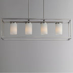 Maxim Lighting 10288SWSN Satin Nickel Lateral 4-light Linear Pendant Image 4