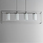 Maxim Lighting 10288SWSN Satin Nickel Lateral 4-light Linear Pendant Image 3