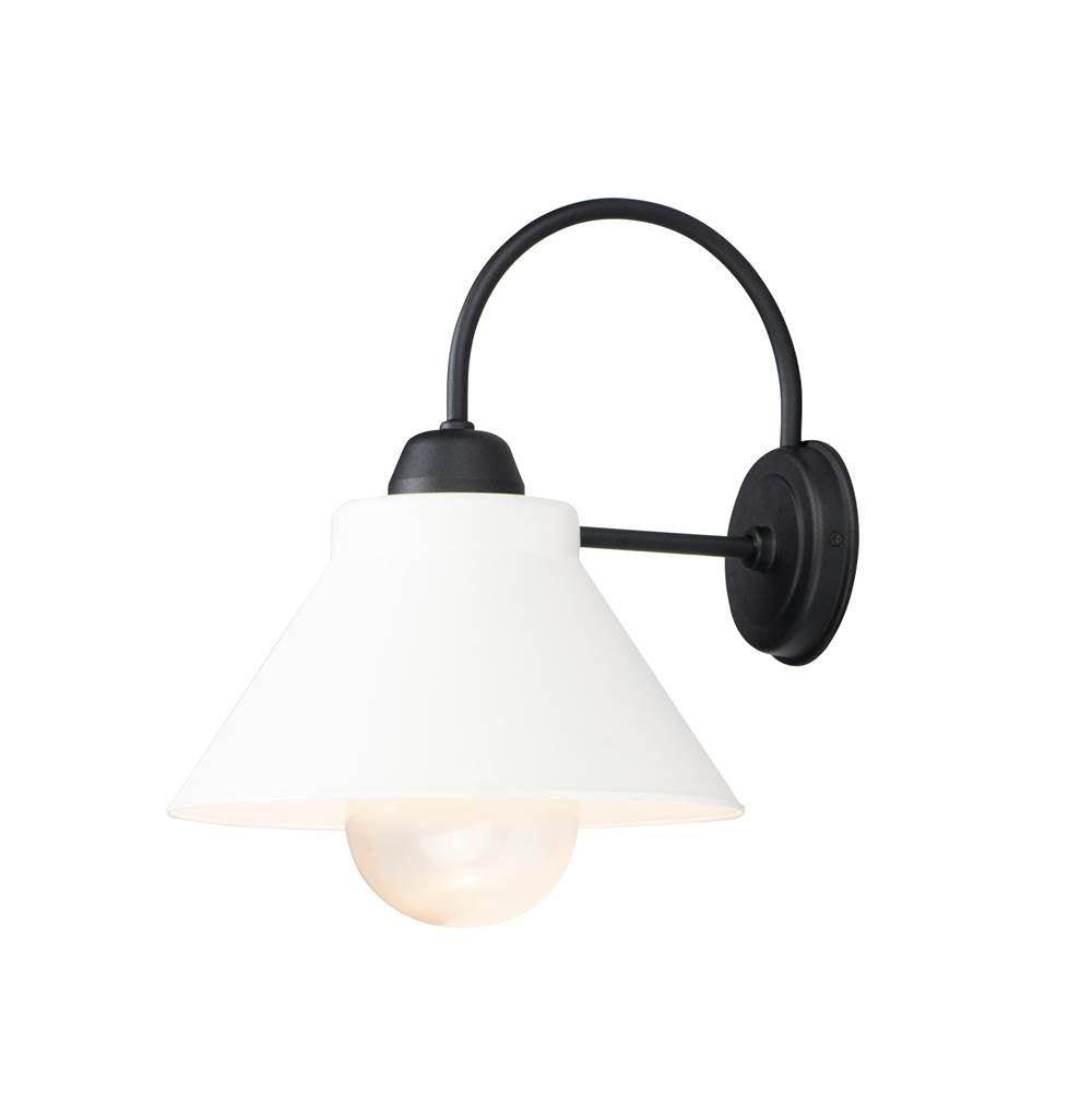 Maxim Lighting 10290WTBK Black Jetty 1-light Outdoor Wall Sconce Image 1