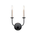 Maxim Lighting 10322BKSN  Wesley 2-light Wall Sconce Image 1