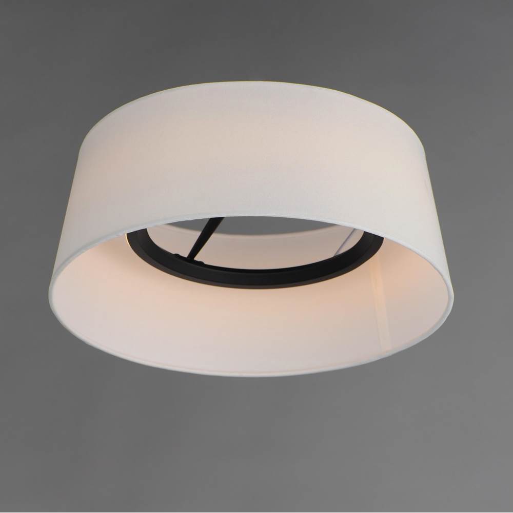 Maxim Lighting 10330WTBK Black Paramount 16'' Led Flush Mount Image 3