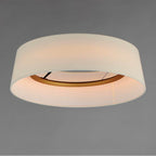 Maxim Lighting 10332OFNAB Natural Aged Brass Paramount 21'' Led Flush Mount Image 4