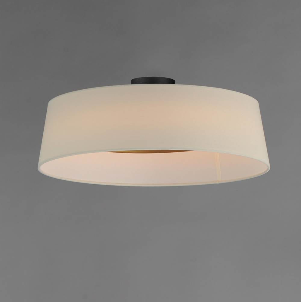 Maxim Lighting 10332OFNAB Natural Aged Brass Paramount 21'' Led Flush Mount Image 3