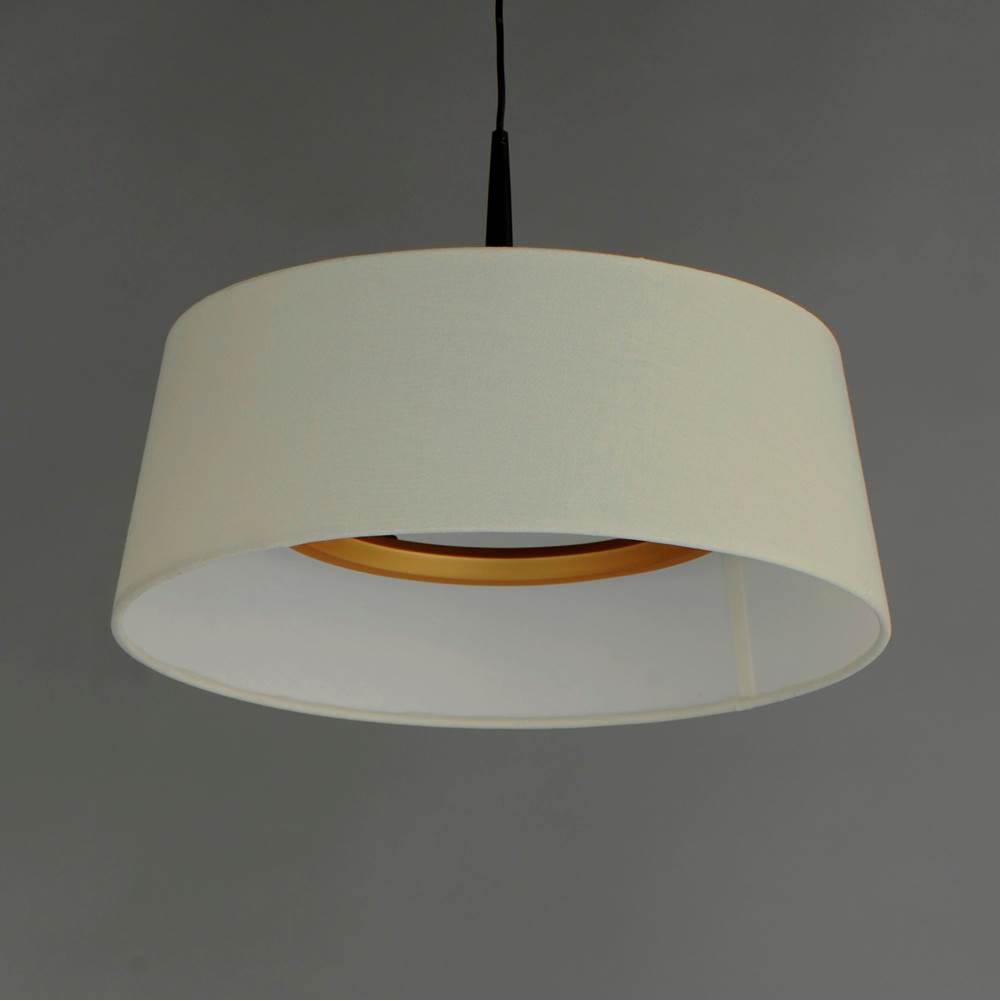 Maxim Lighting 10334OFNAB Natural Aged Brass Paramount 16'' Led Pendant Image 4