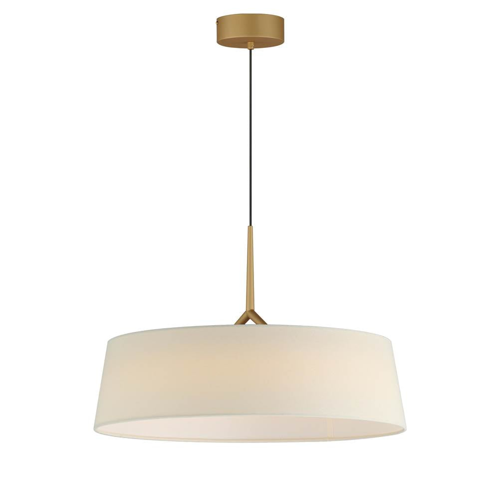 Maxim Lighting 10336OFNAB Natural Aged Brass Paramount 21'' Led Pendant Image 1