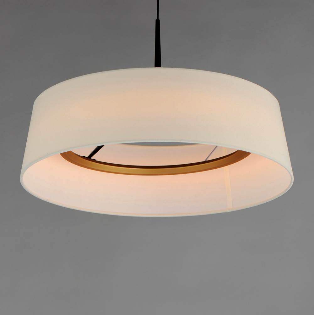 Maxim Lighting 10336OFNAB Natural Aged Brass Paramount 21'' Led Pendant Image 4